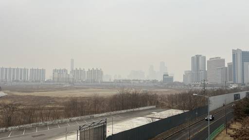 용산국제업무지구 개발 예정 부지 전경. /성채리 인턴기자