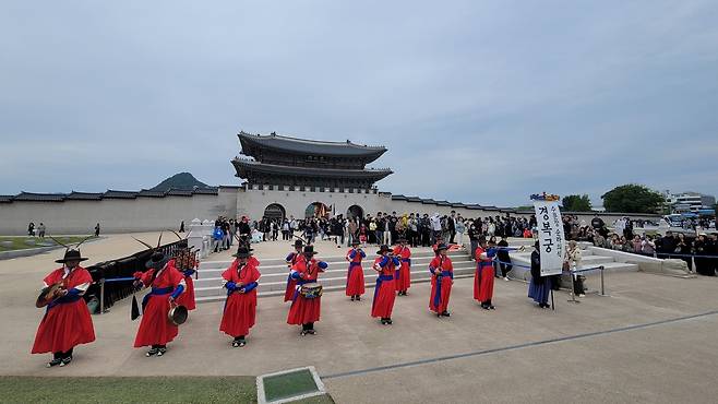 지난해 5월 수문장 순라의식 행사(국가유산청 제공)