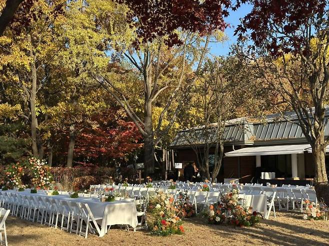 남산 한남 웨딩가든 모습. 서울시