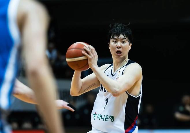 26일 2027 국제농구연맹 농구 월드컵 아시아 예선 B조 3차전 대만과 경기 모습. 국제농구연맹 제공