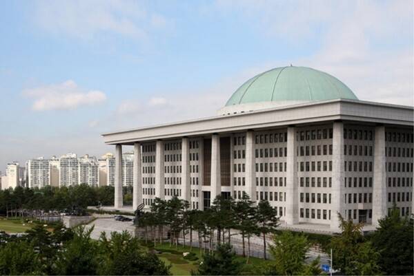 ▲서울 여의도에 위치한 국회의사당 전경. 사진=국회