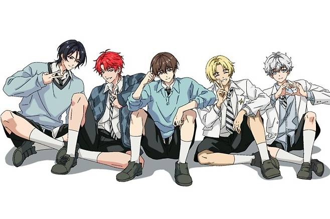 지난달 데뷔한 버추얼 보이그룹 미라클. 어코드엔터테인먼트 제공