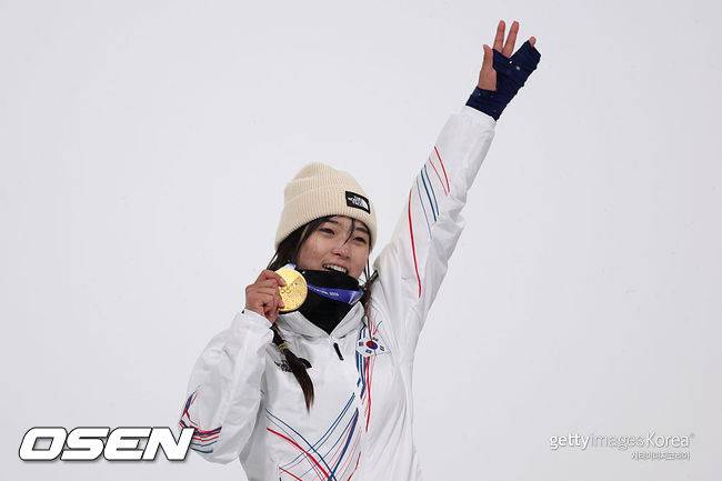 [사진] 최가온. ⓒGettyimages(무단전재 및 재배포 금지)