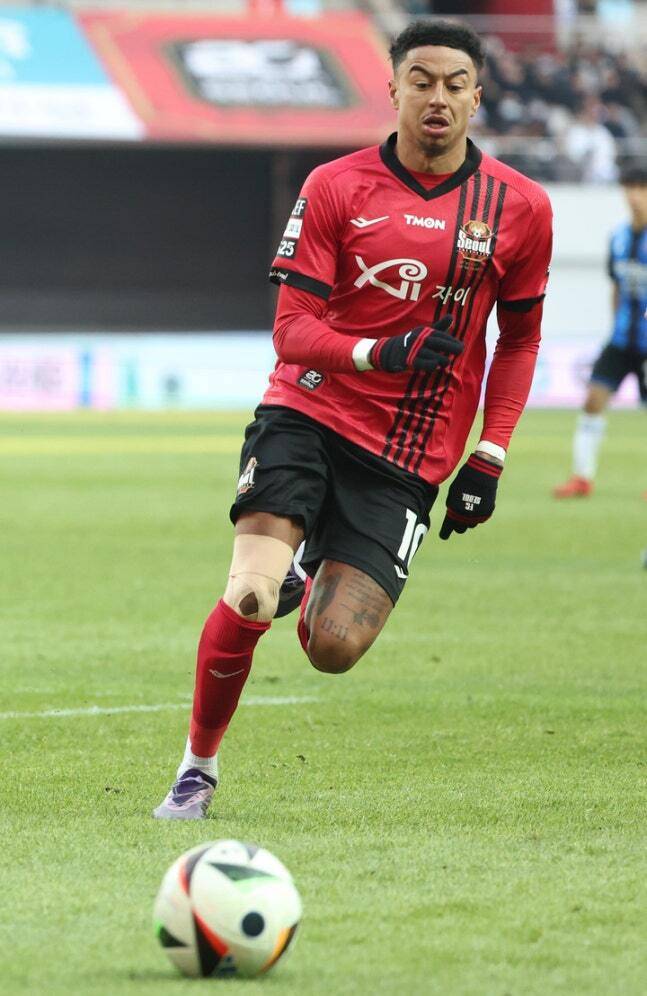 FC서울 시절의 제시 린가드. 연합뉴스