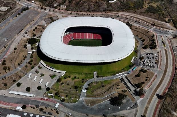 한국 대표팀이 2026 북중미 월드컵 조별리그 두 경기를 치르는 과달라하라 아크론 스타디움. AFP연합뉴스