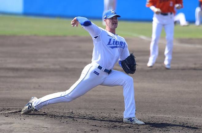 ▲ 맷 매닝 ⓒ삼성 라이온즈