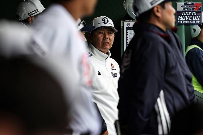 ▲ 김원형 감독 ⓒ두산 베어스