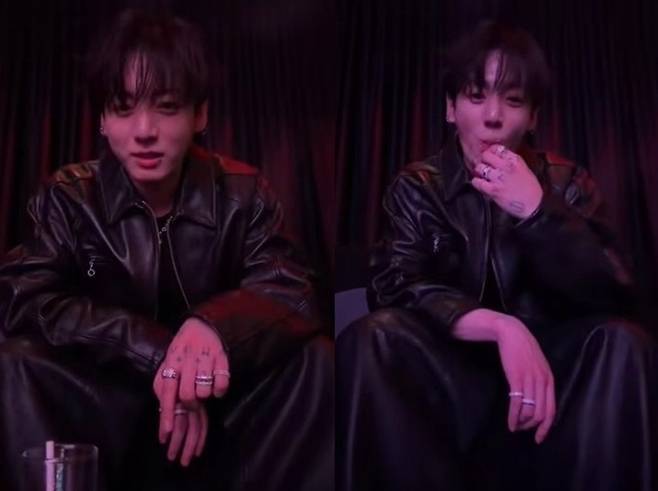 정국. 사진l온라인 커뮤니티 캡처