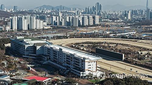 렛츠런파크 부지 모습 [연합뉴스 자료사진]