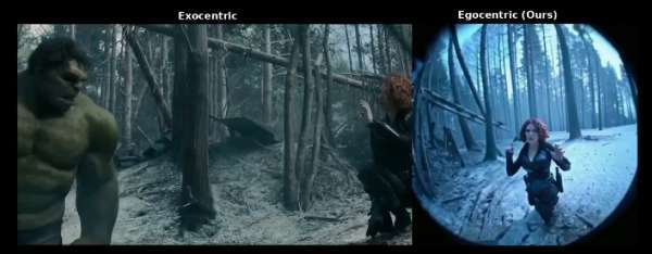 히어로 영화 속 헐크의 시점을 상상해 보여주는 인공지능 에고엑스