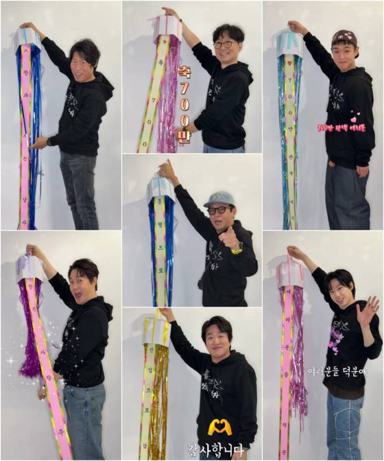 영화 '왕과 사는 남자' 700만 돌파 감사 인사 영상 캡처 〈사진=쇼박스 공식 계정〉