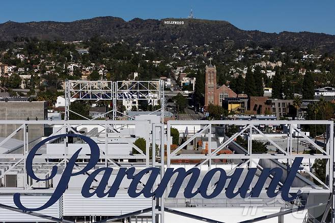 미국의 유명 영화사 파라마운트의 로고. ⓒ 로이터=뉴스1