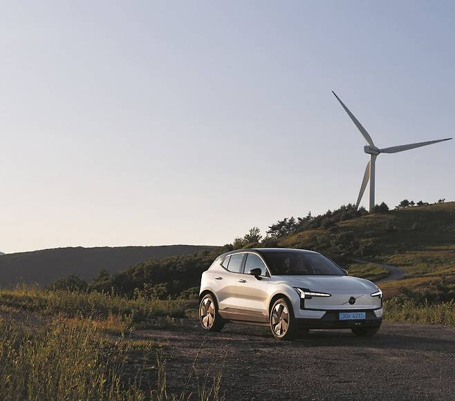 볼보자동차의 차세대 순수 전기 SUV 'EX30'. /볼보자동차코리아 제공