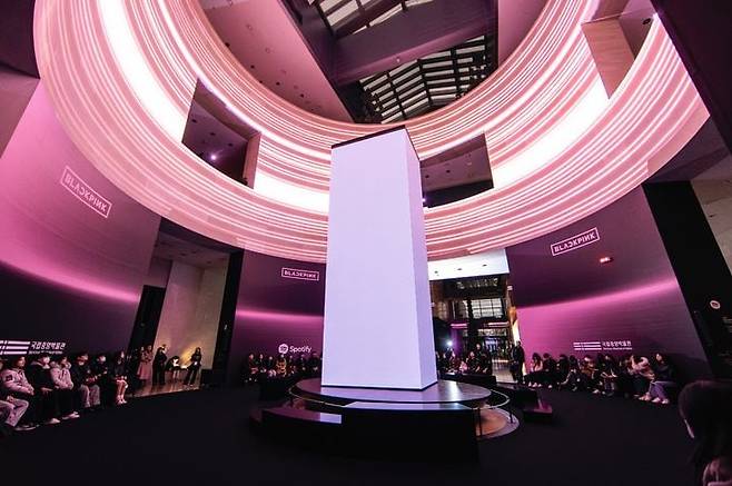 '국중박 X 블랙핑크' 프로젝트. /뉴시스