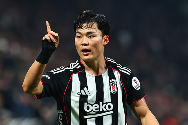 베식타시 JK 공격수 오현규. [사진 구단 SNS 갈무리]