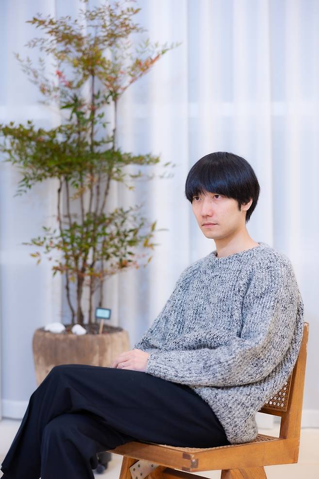 영화 '초속 5센티미터' 오쿠야마 요시유키 감독 [미디어캐슬 제공. 재판매 및 DB 금지]