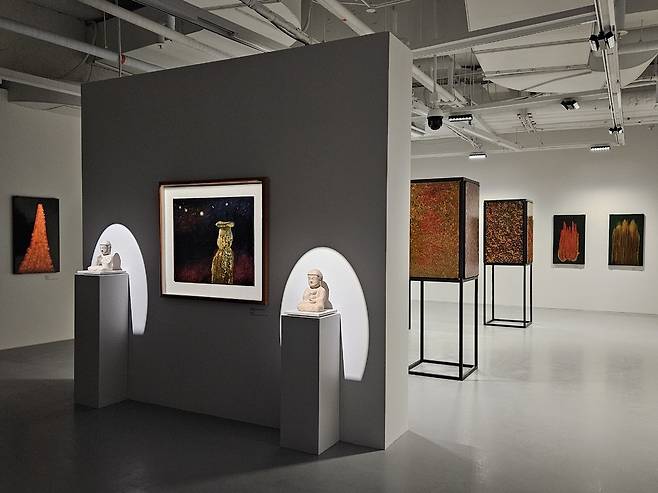 ▲ 경기도박물관 특별전 ' 성파선예 性坡禪藝 : 성파스님의 예술세계' 전경.