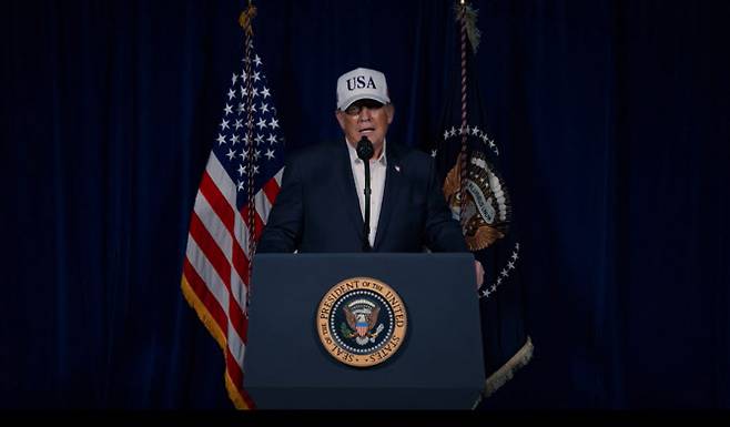 출처=도널드 트럼프 미국 대통령 소셜미디어(SNS) 캡처.