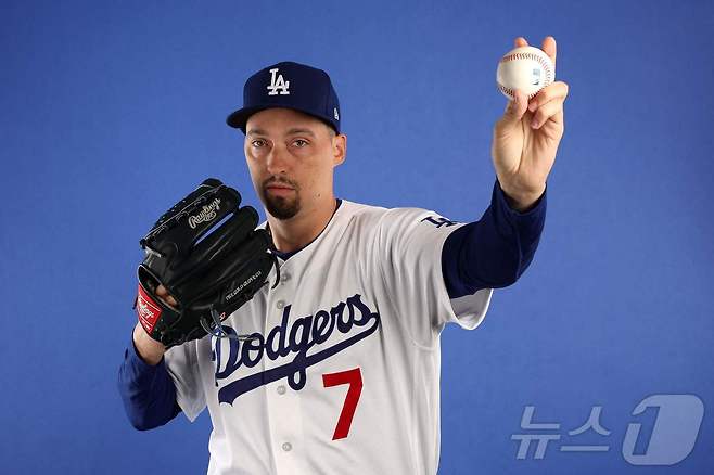 LA 다저스 투수 블레이크 스넬. ⓒ AFP=뉴스1