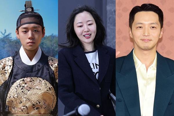 영화 '왕과 사는 남자' 포스터 속 배우 박지훈 ⓒ㈜쇼박스 / 민희진 대표 ⓒ연합뉴스 / 배우 변요한 ⓒ이혜영 기자 lhy@hankooki.com(왼쪽부터)