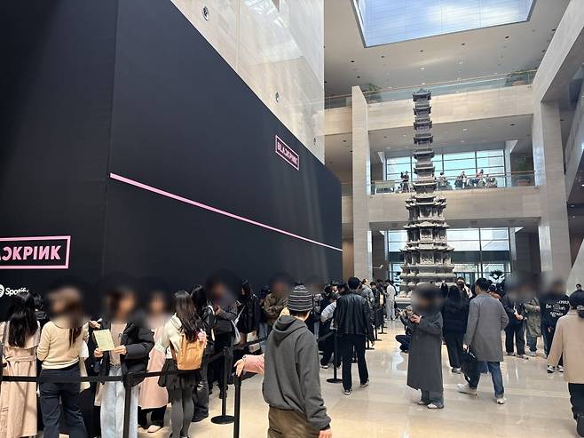 블랙핑크·국립중앙박물관 프로젝트 /사진=김수영 기자