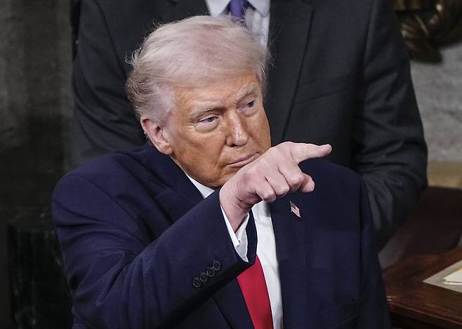 도널드 트럼프 미국 대통령. UPI연합뉴스