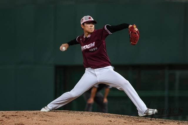 박진형은 27일 타이강전에서 무난한 투구를 펼쳤다. 사진=키움 제공