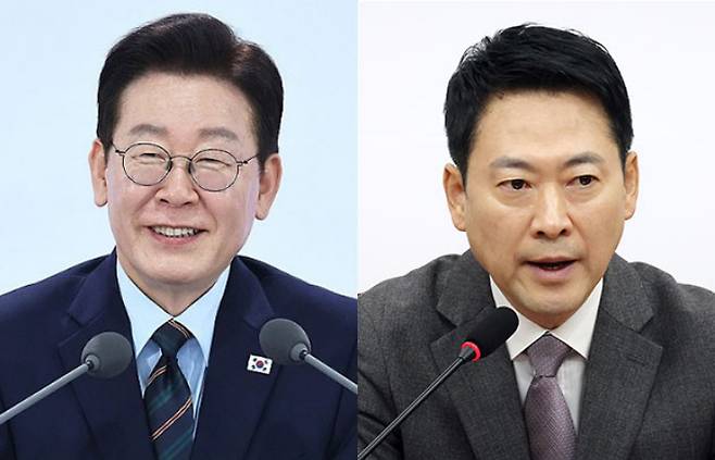 이재명 대통령(왼쪽), 국민의힘 장동혁 대표. 윤창원 기자·연합뉴스