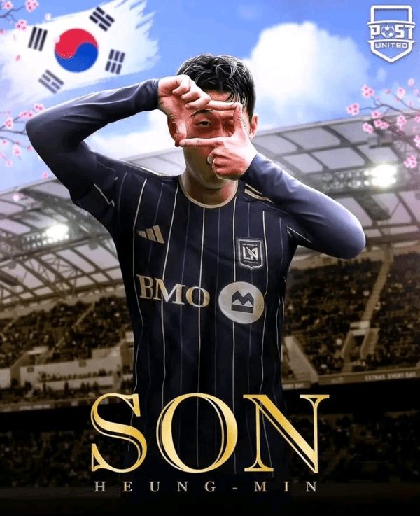 손흥민. POST UNITED