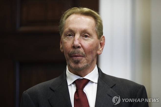 래리 엘리슨 오라클 CEO [EPA 연합뉴스. 재판매 및 DB 금지]