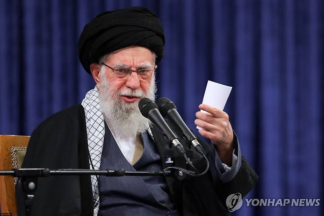 알리 하메네이 이란 최고지도자 [EPA=연합뉴스 자료사진. 재판매 및 DB 금지]