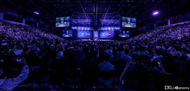 LCK 로드쇼가 열린 홍콩 카이탁 아레나