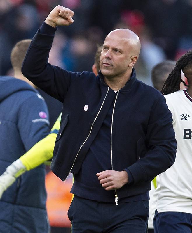 리버풀의 슬롯 감독. EPA연합뉴스