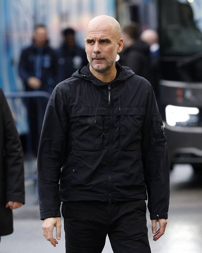 펩 과르디올라 감독. <저작권자(c) 연합뉴스, 무단 전재-재배포, AI 학습 및 활용 금지>