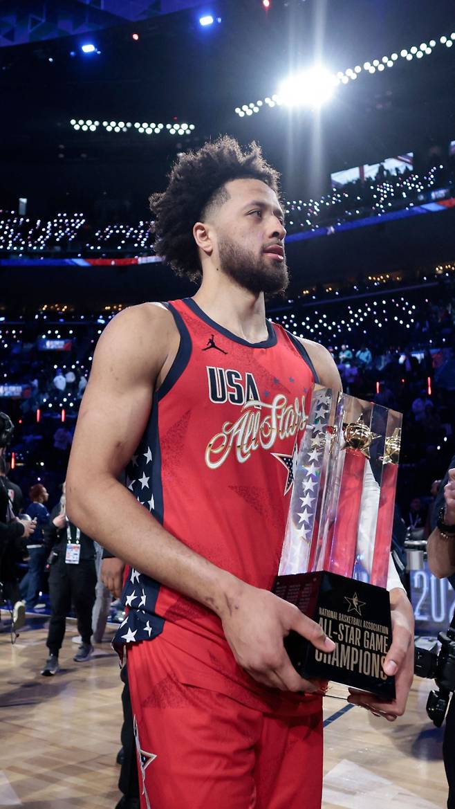 디트로이트 피스톤스 가드 케이드 커닝햄. [AFP=연합뉴스]