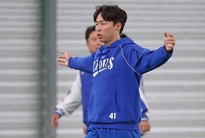 ▲ 이호범 ⓒ삼성 라이온즈