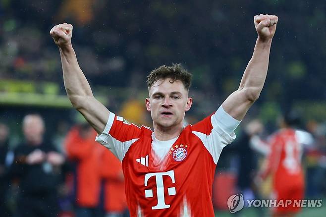 결승골을 넣고 기뻐하는 요주하 키미히 [로이터=연합뉴스]