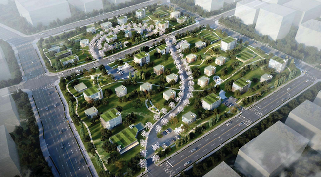 인천 청라국제도시 친환경복합단지 휴양용지 개발 조감도. 사진=인천경제청