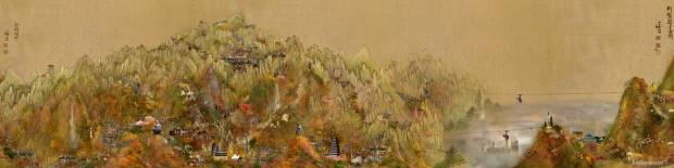 이이남 作 '금강내산'. ACC 제공