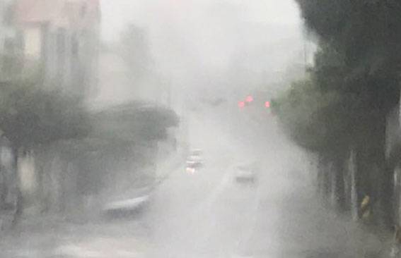 삼일절 연휴 마지막 날인 2일 제주도 전역에 강풍특보가 발효된 가운데 강한 비바람이 몰아치면서 피해가 속출하고 있다. (헤드라인제주 DB)