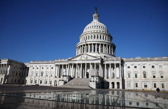 워싱턴D.C.에 위치한 국회 의사당 (사진=AFP)