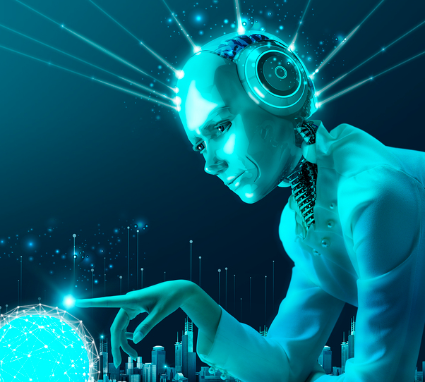 AI 에이전트 참고 이미지. 아이클릭아트 제공