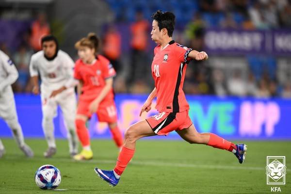 김해리. 대한축구협회 제공&nbsp;