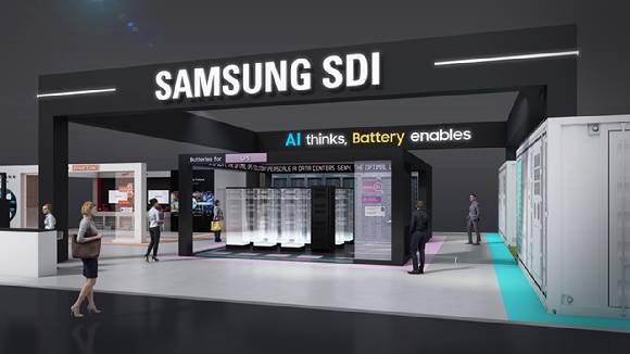 삼성SDI 인터배터리 2026 부스 조감도 [사진=삼성SDI]
