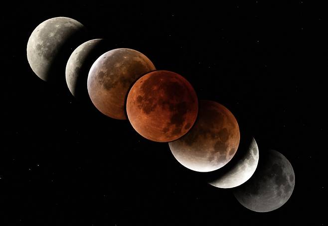 ▲ 개기월식 [연합뉴스]