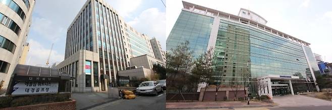 서울 서초동 대동빌딩(왼쪽)과 메디슨빌딩. 바른은 1998~2011년 이곳을 거점으로 가장 빠른 성장기를 보냈다. 사진=바른 제공
