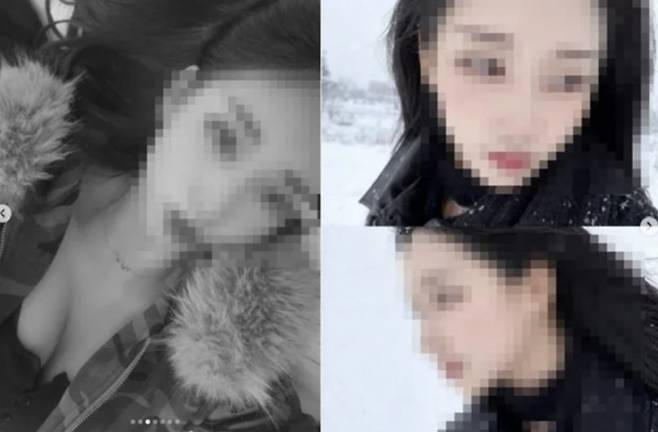 '강북 모텔녀'로 추정되는 여성의 인스타그램 사진