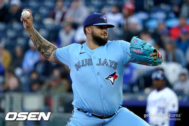 [사진] 토론토 시절 알렉 마노아 ⓒGettyimages(무단전재 및 재배포 금지)