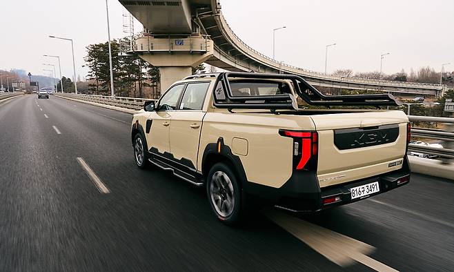 KGM의 신형 무쏘. KGM 제공