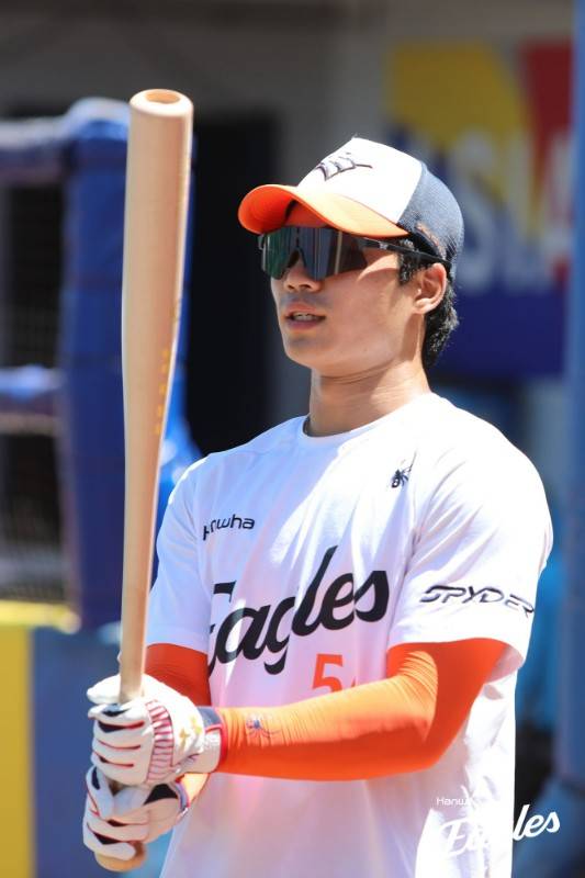 ▲ 오재원 ⓒ한화 이글스